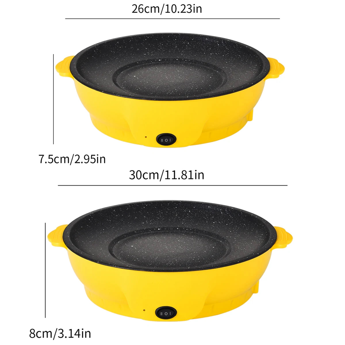 Multifunctional Electric Baking Tray