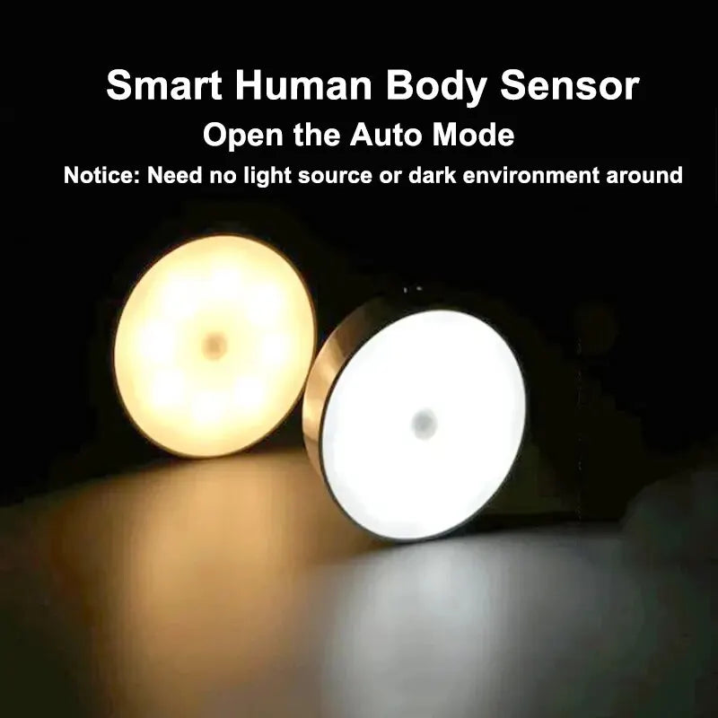 LED Smart Human Body Sensor Night Lamp