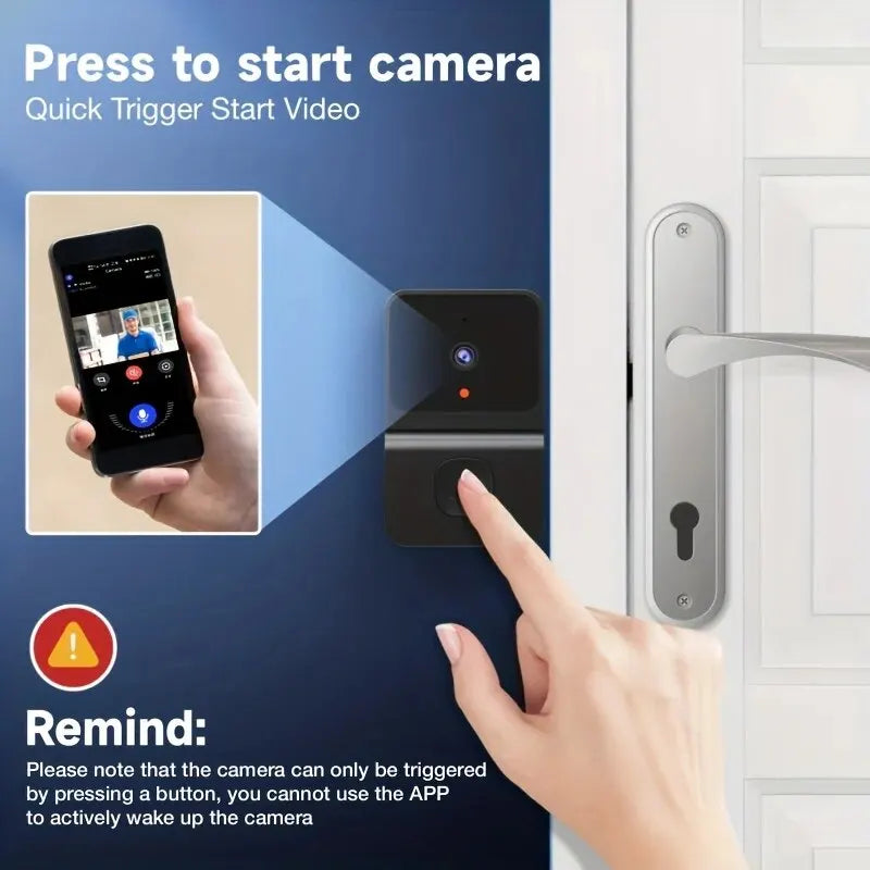 Wireless Doorbell with HD Camera