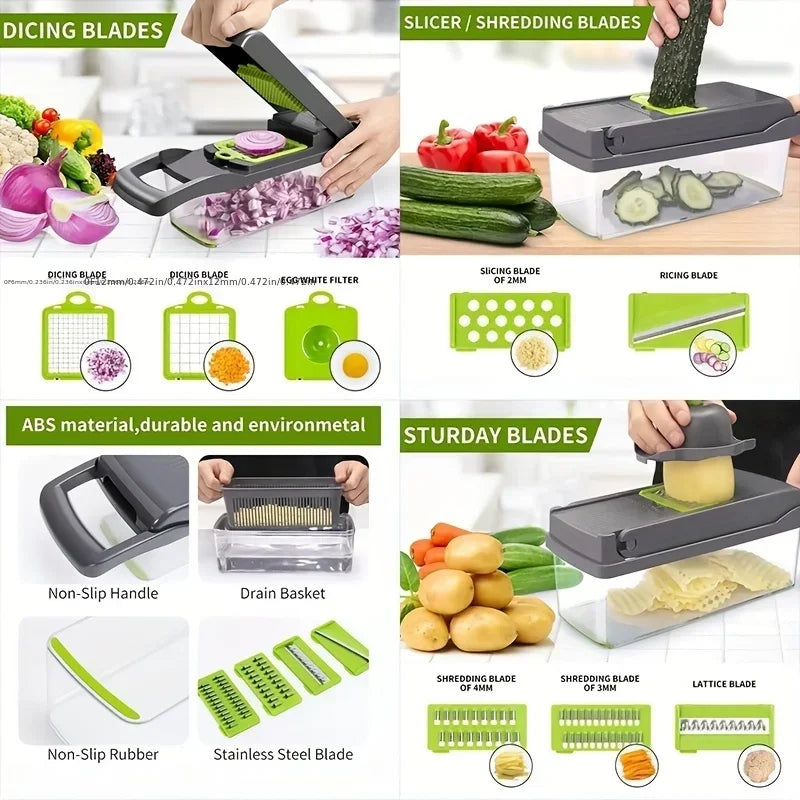 Multifunctional Vegetable Chopper